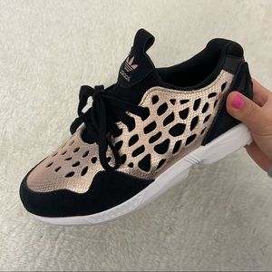 *RARE* ADIDAS GOLD WEB ATHLETIC SHOES